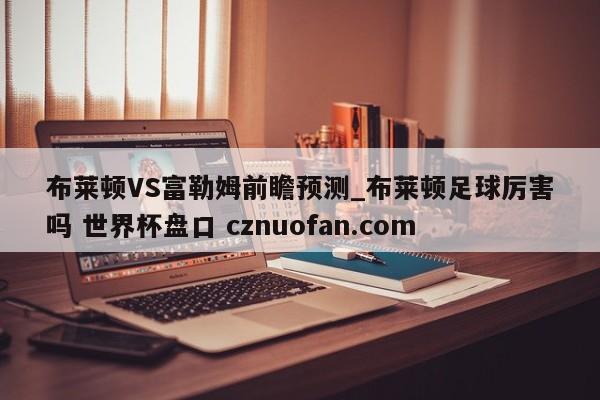 布莱顿VS富勒姆前瞻预测_布莱顿足球厉害吗 世界杯盘口 cznuofan.com